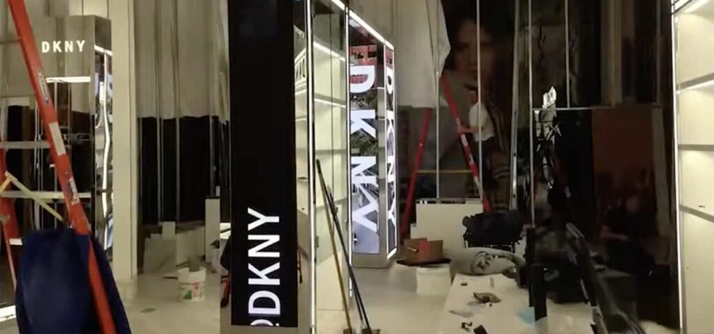 DKNY installation